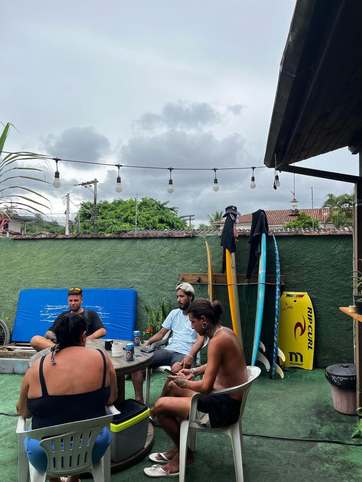 Da Lua Hostel Ubatuba Luaran gambar